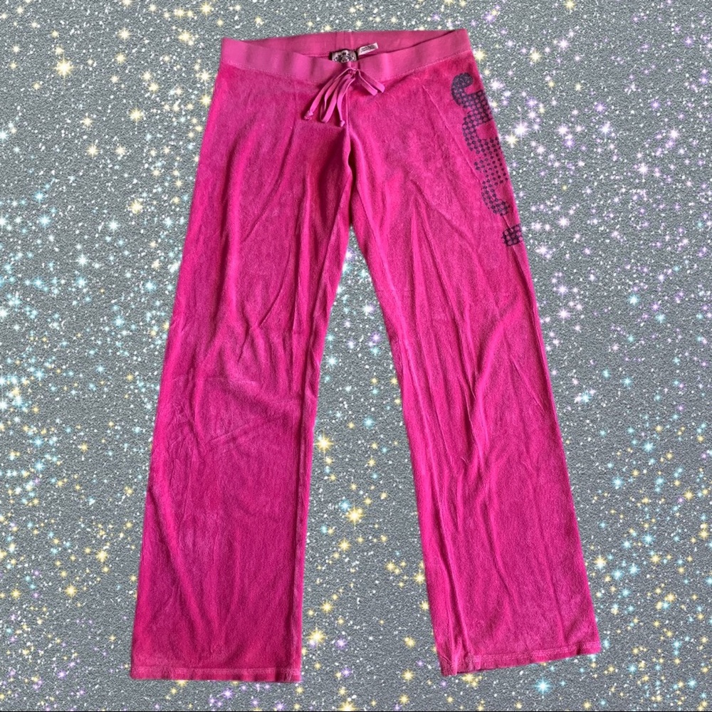 💕 Pink Terry Cloth Juicy Couture Sweats 💕